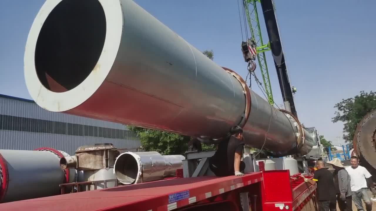 二手兰炭滚筒烘干机 褐煤焦炭回转式烘干设备机械 受热均匀